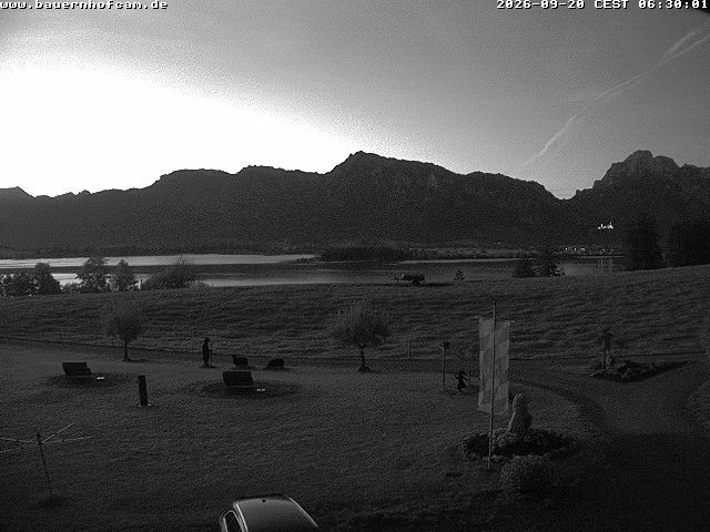 Archived image Webcam Rosshaupten: Salenberghof