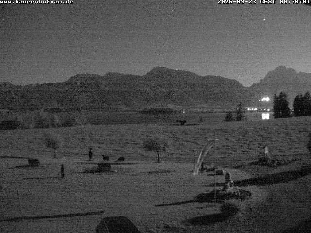 Archiv Foto Webcam Salenberghof, Rosshaupten