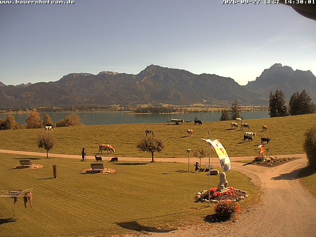 Archiv Foto Webcam Salenberghof, Rosshaupten