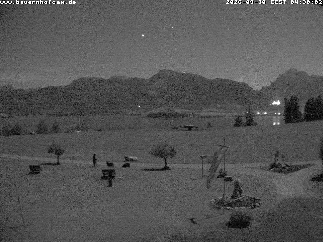 Archiv Foto Webcam Salenberghof, Rosshaupten