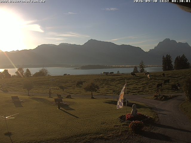 Archiv Foto Webcam Salenberghof, Rosshaupten