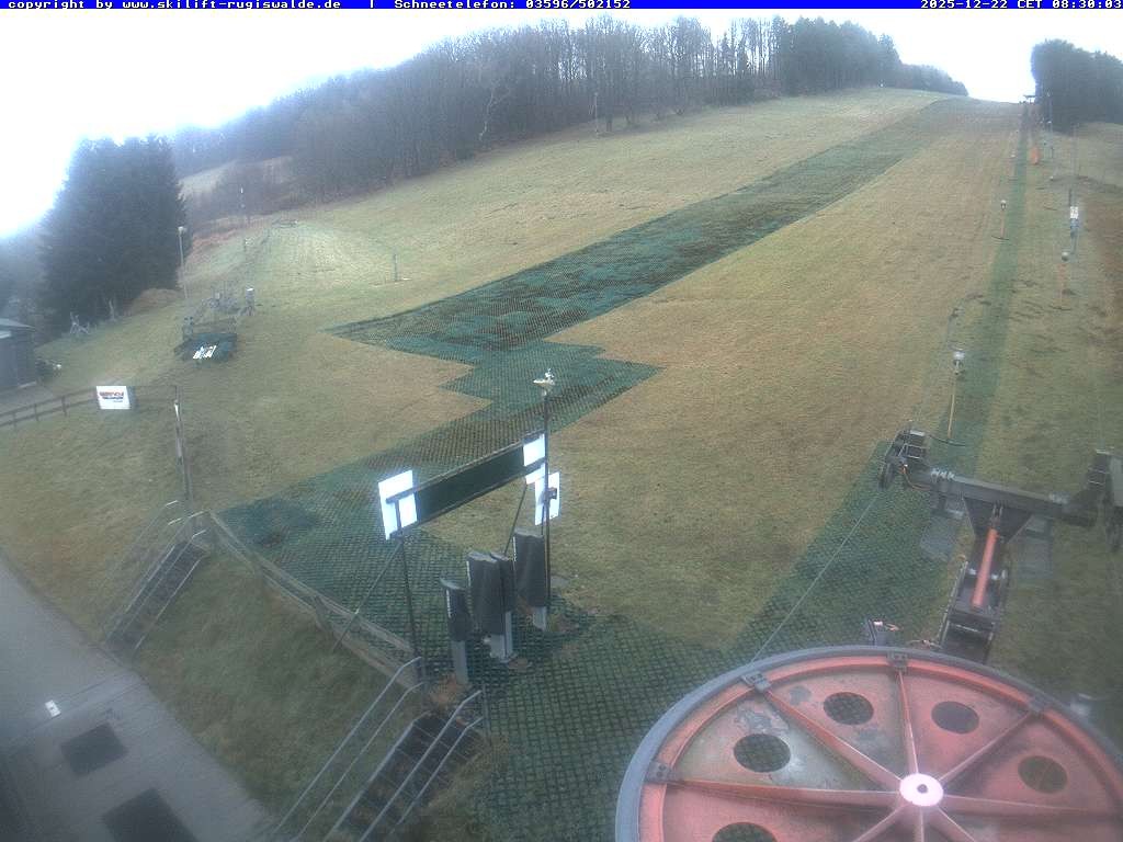 Archiv Foto Webcam Piste in Rugiswalde