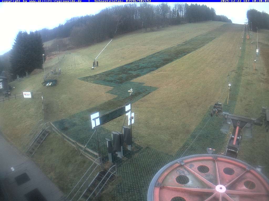 Archiv Foto Webcam Piste in Rugiswalde