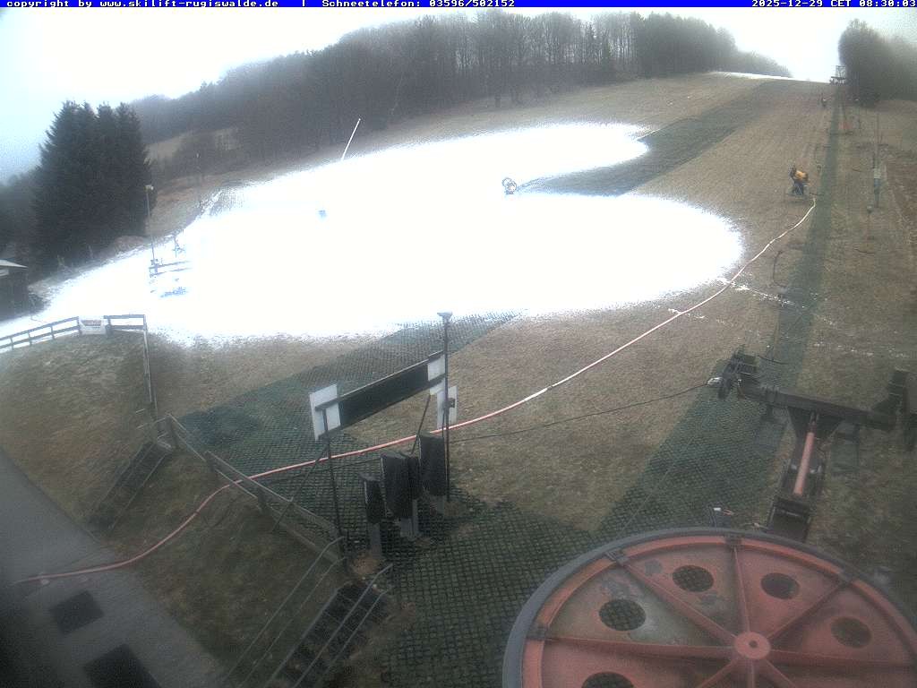 Archiv Foto Webcam Piste in Rugiswalde