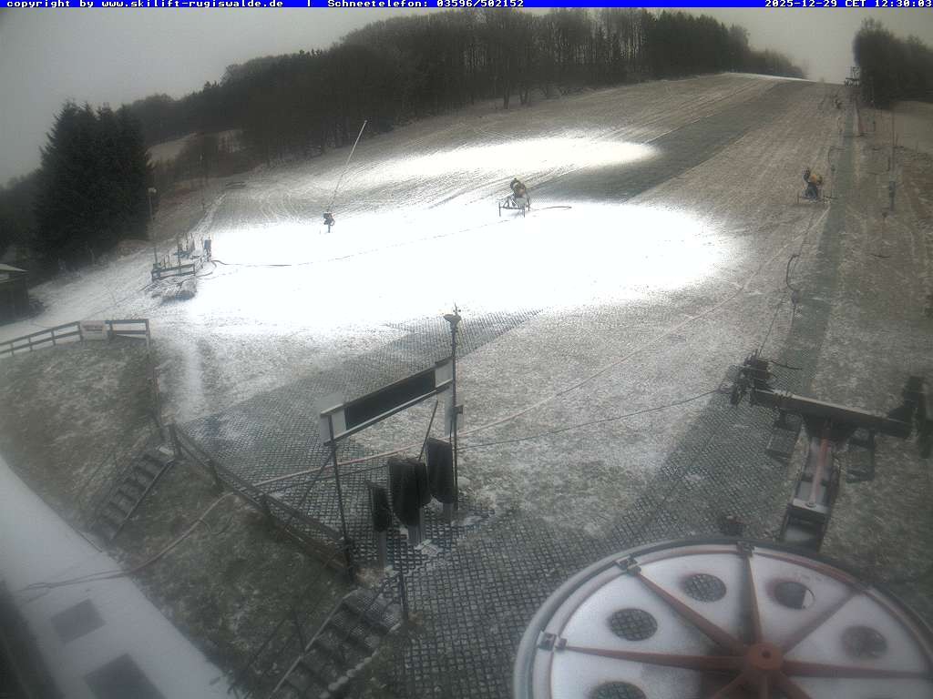 Archiv Foto Webcam Piste in Rugiswalde