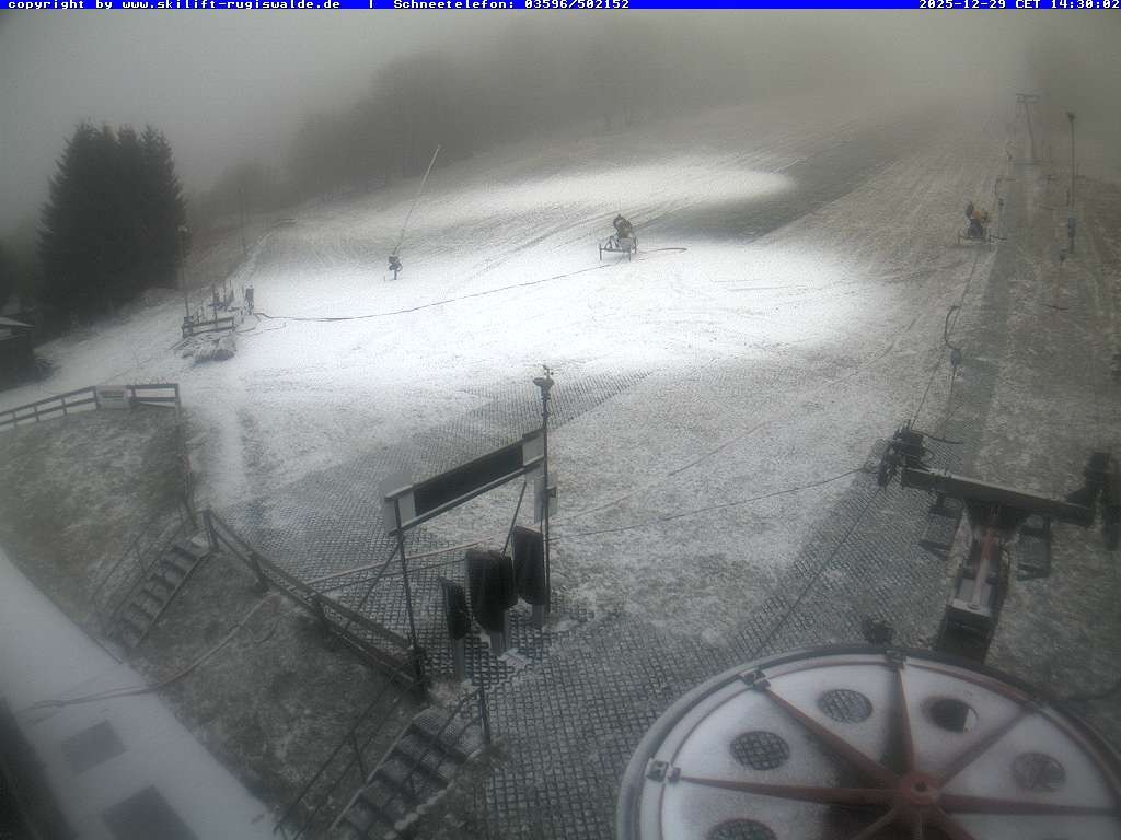 Archiv Foto Webcam Piste in Rugiswalde