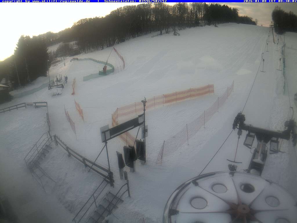 Archiv Foto Webcam Piste in Rugiswalde