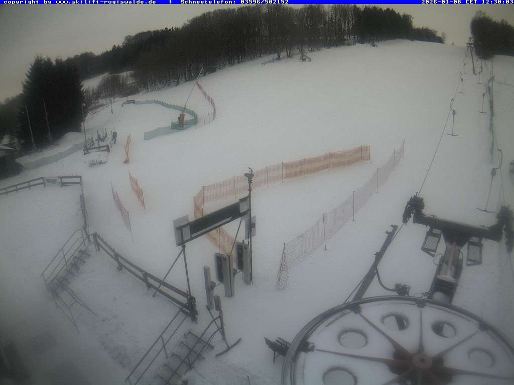 Archiv Foto Webcam Piste in Rugiswalde
