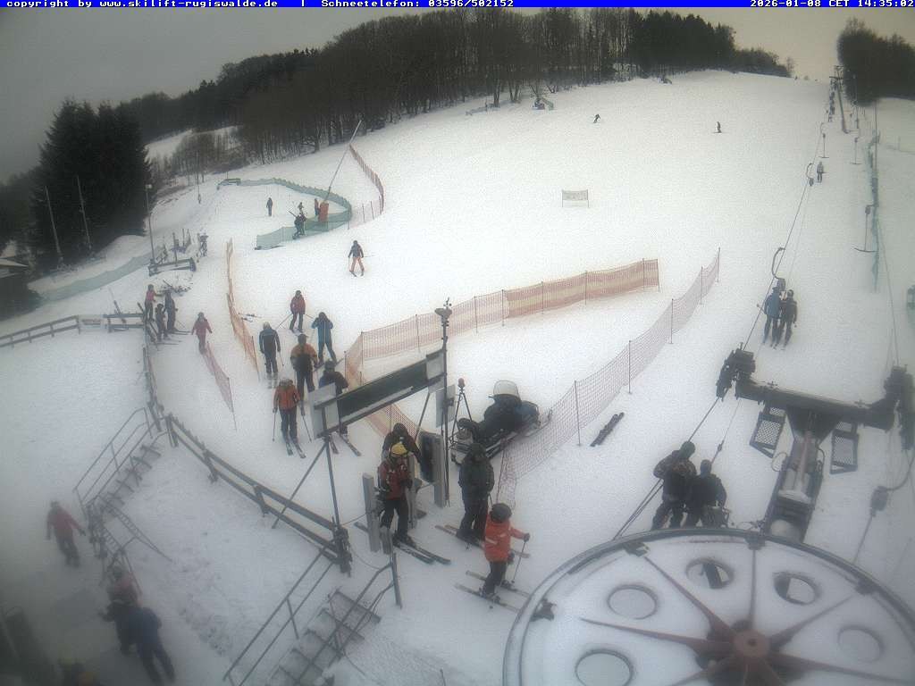 Archiv Foto Webcam Piste in Rugiswalde
