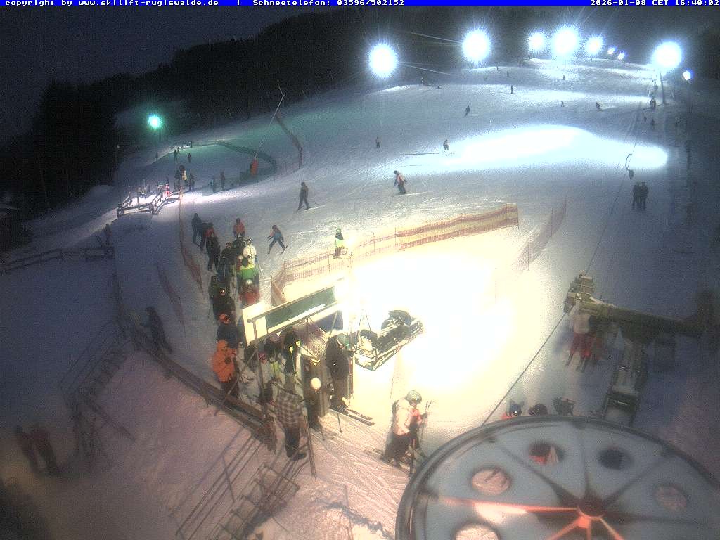 Archiv Foto Webcam Piste in Rugiswalde