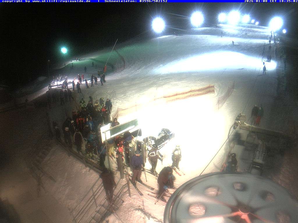 Archiv Foto Webcam Piste in Rugiswalde