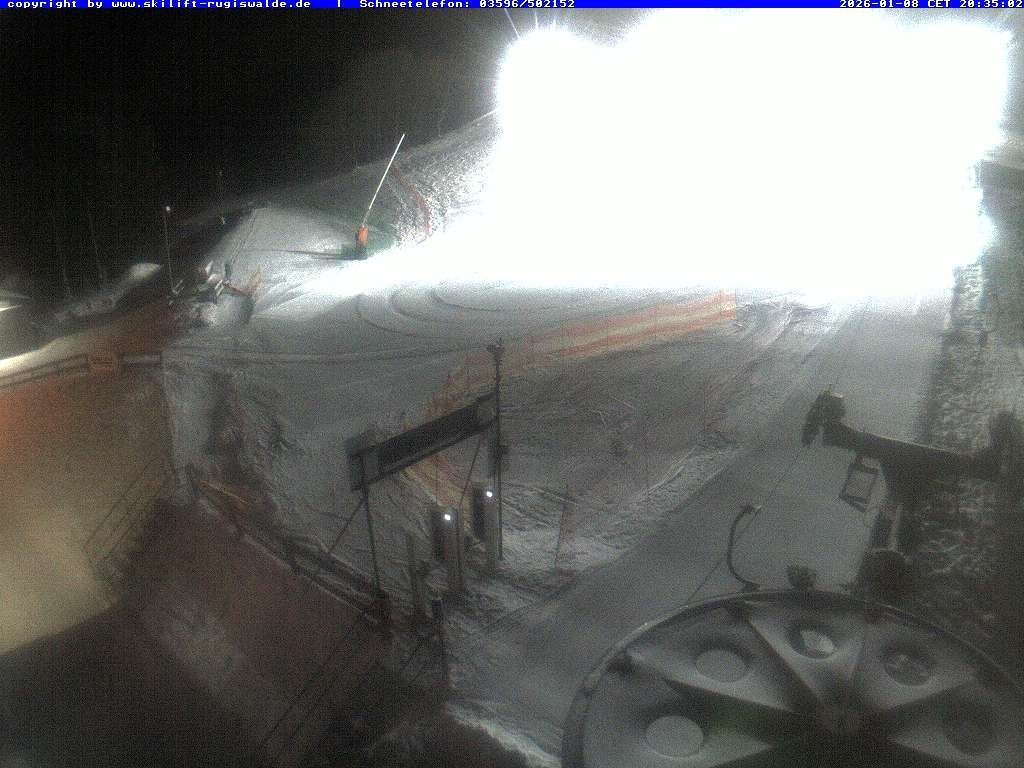 Archiv Foto Webcam Piste in Rugiswalde
