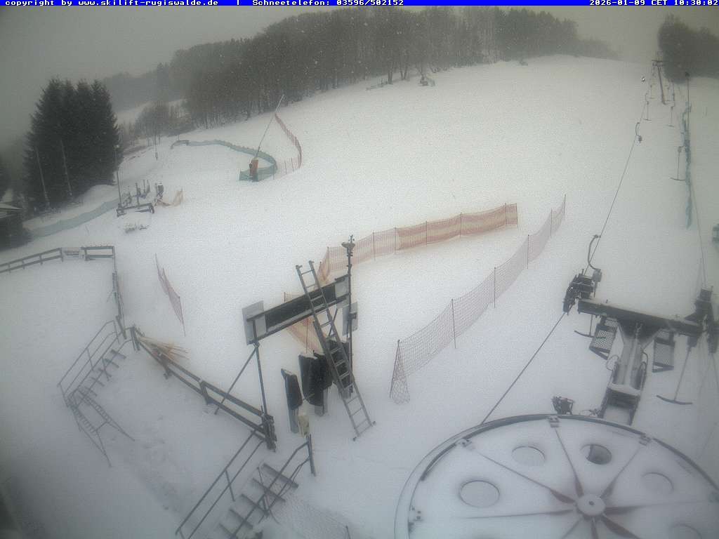 Archiv Foto Webcam Piste in Rugiswalde