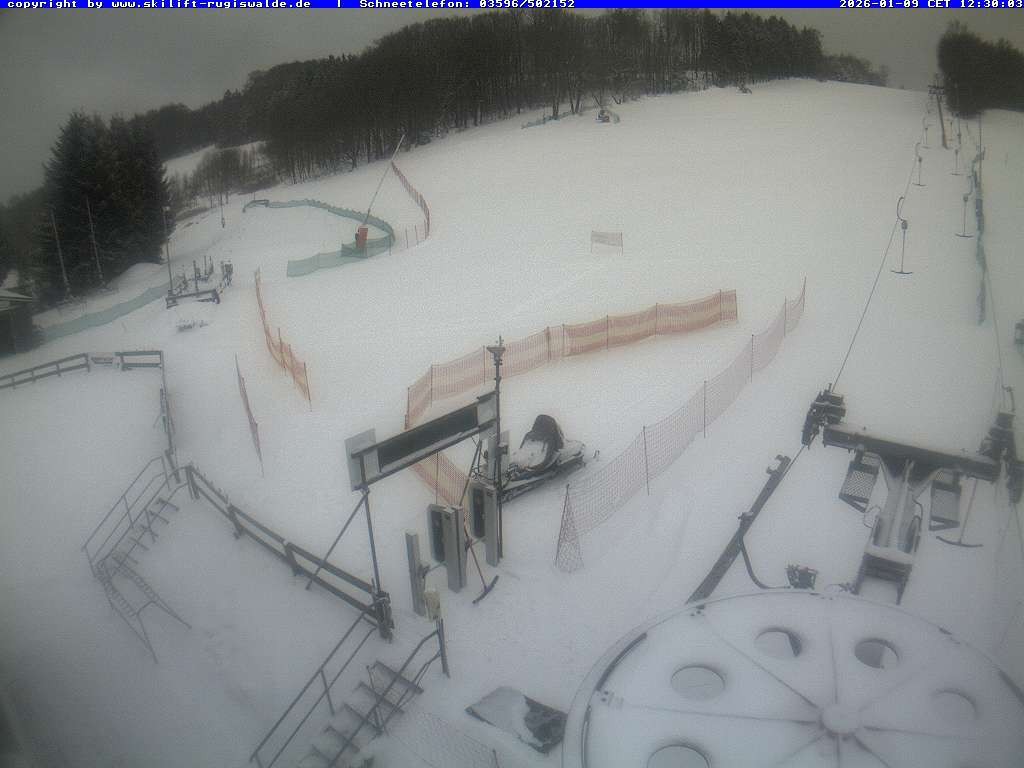 Archiv Foto Webcam Piste in Rugiswalde
