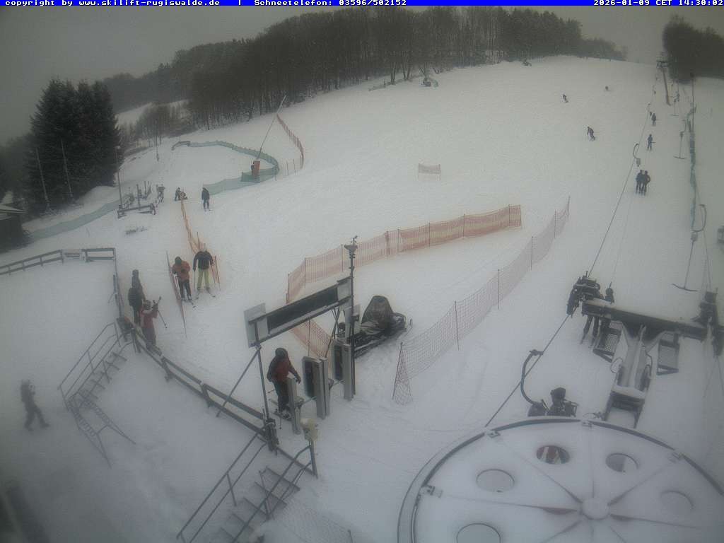 Archiv Foto Webcam Piste in Rugiswalde