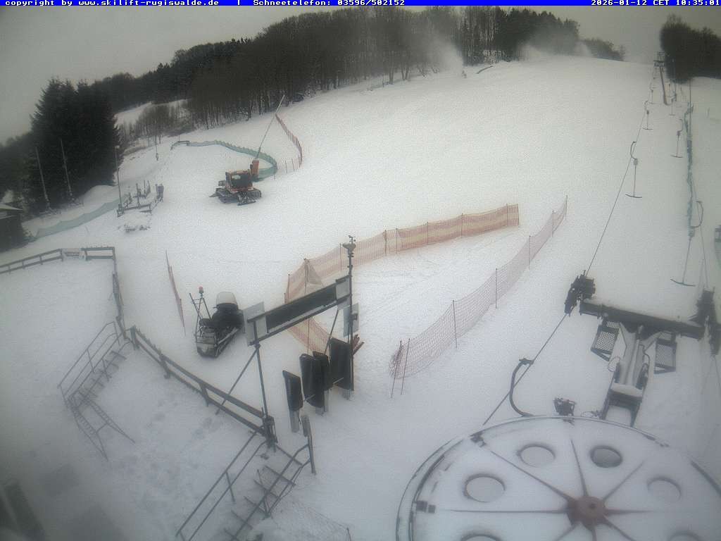 Archiv Foto Webcam Piste in Rugiswalde