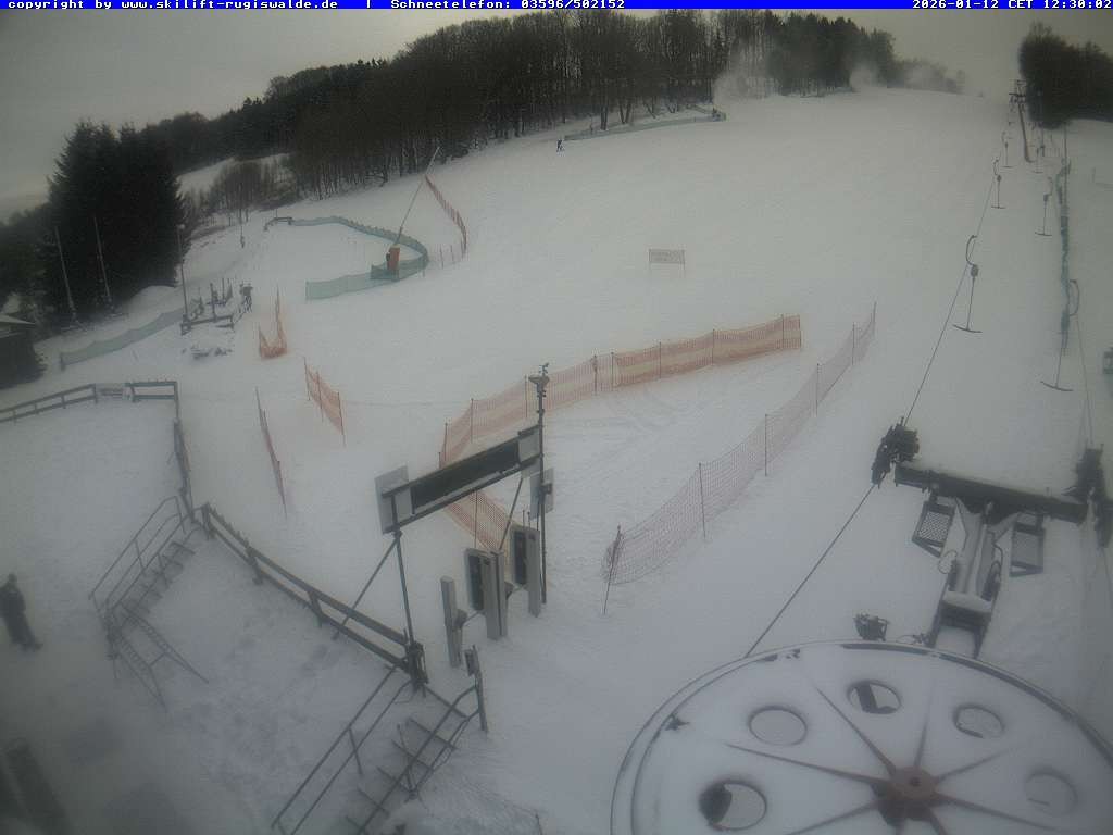 Archiv Foto Webcam Piste in Rugiswalde
