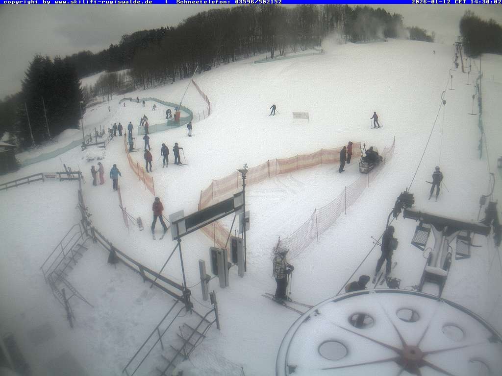 Archiv Foto Webcam Piste in Rugiswalde