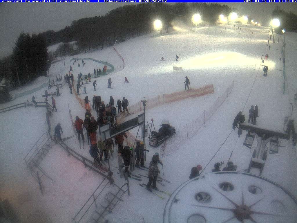 Archiv Foto Webcam Piste in Rugiswalde
