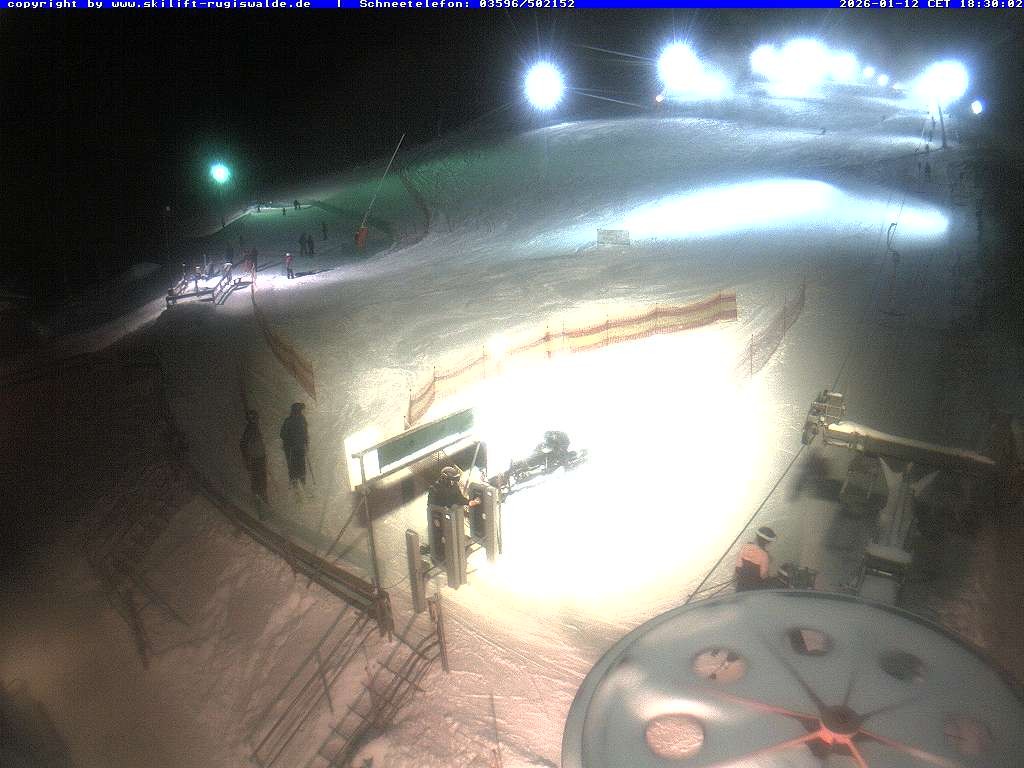 Archiv Foto Webcam Piste in Rugiswalde