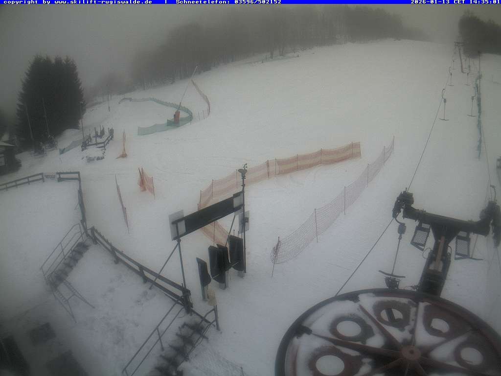 Archiv Foto Webcam Piste in Rugiswalde