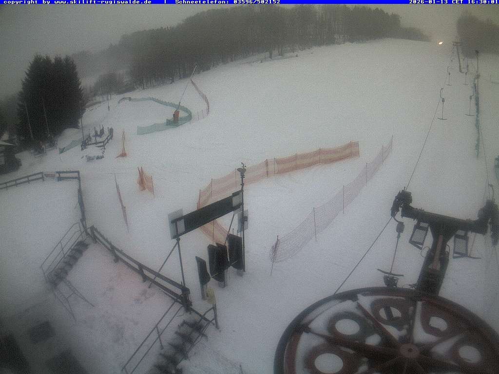 Archiv Foto Webcam Piste in Rugiswalde