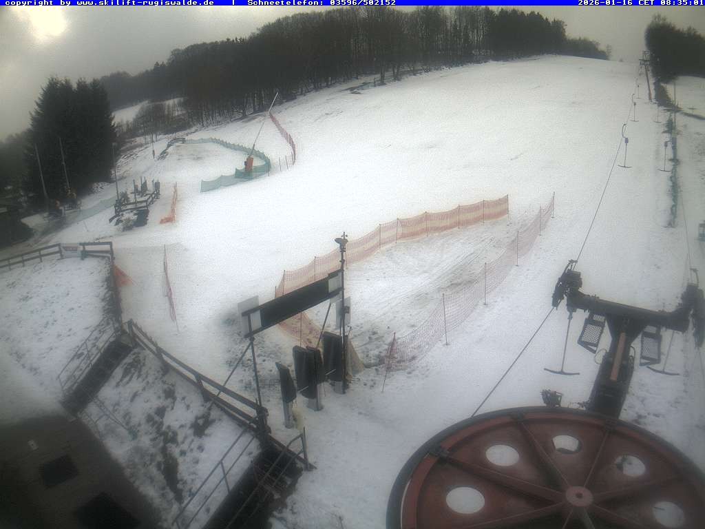 Archiv Foto Webcam Piste in Rugiswalde