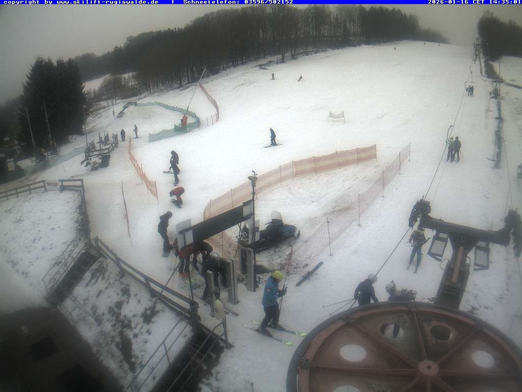 Archiv Foto Webcam Piste in Rugiswalde