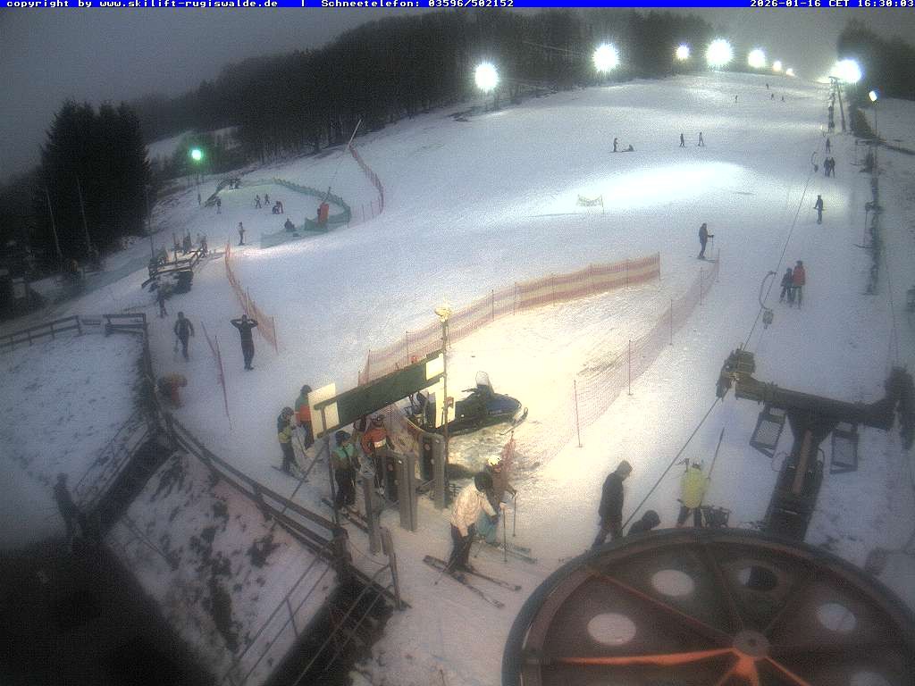 Archiv Foto Webcam Piste in Rugiswalde