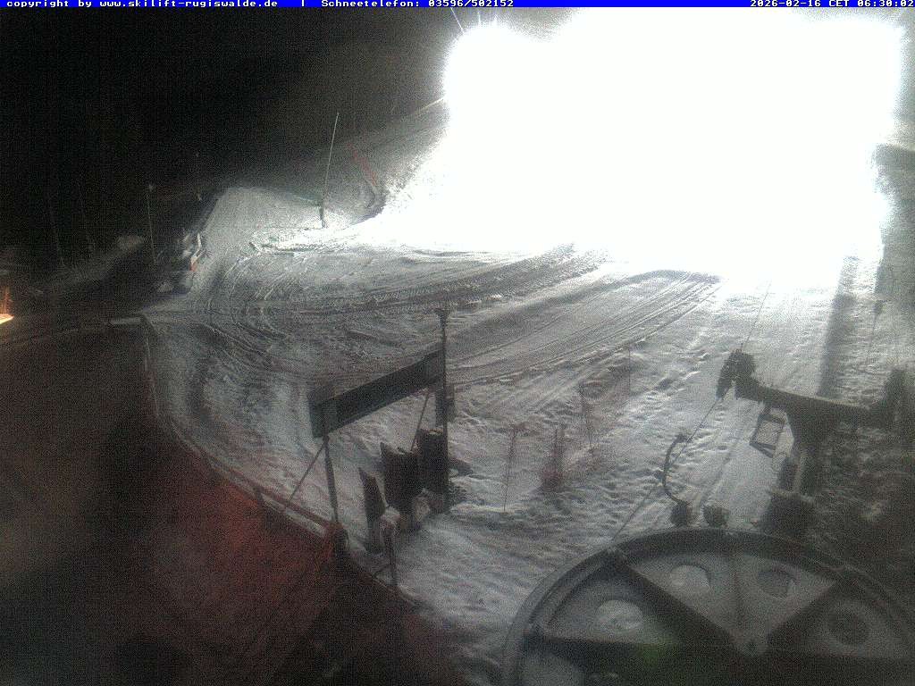 Archiv Foto Webcam Piste in Rugiswalde