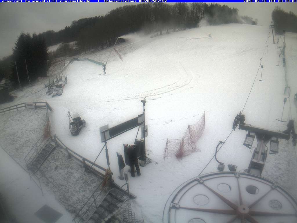 Archiv Foto Webcam Piste in Rugiswalde