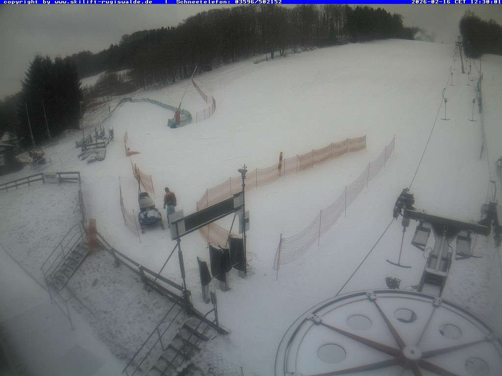 Archiv Foto Webcam Piste in Rugiswalde