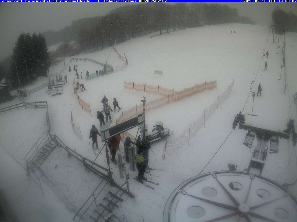 Archiv Foto Webcam Piste in Rugiswalde