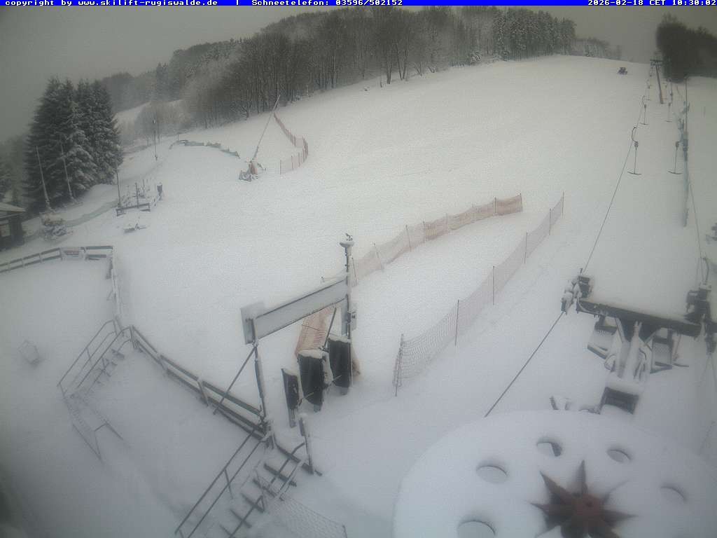 Archiv Foto Webcam Piste in Rugiswalde