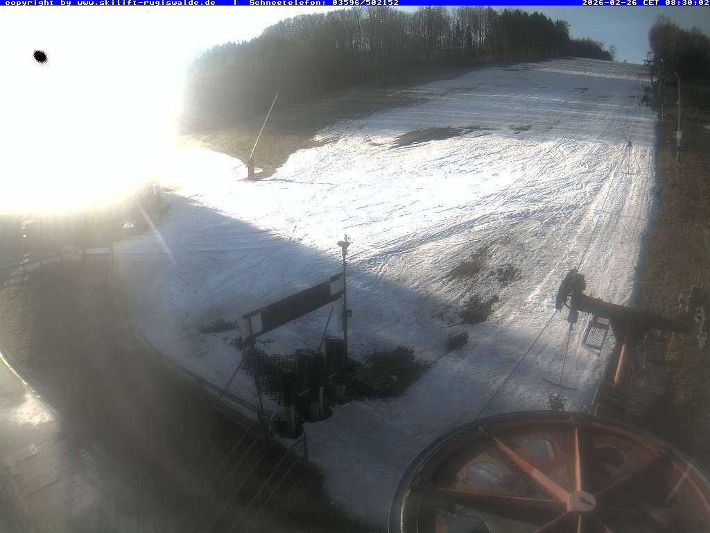 Archived image Webcam Slopes of Rugiswalde