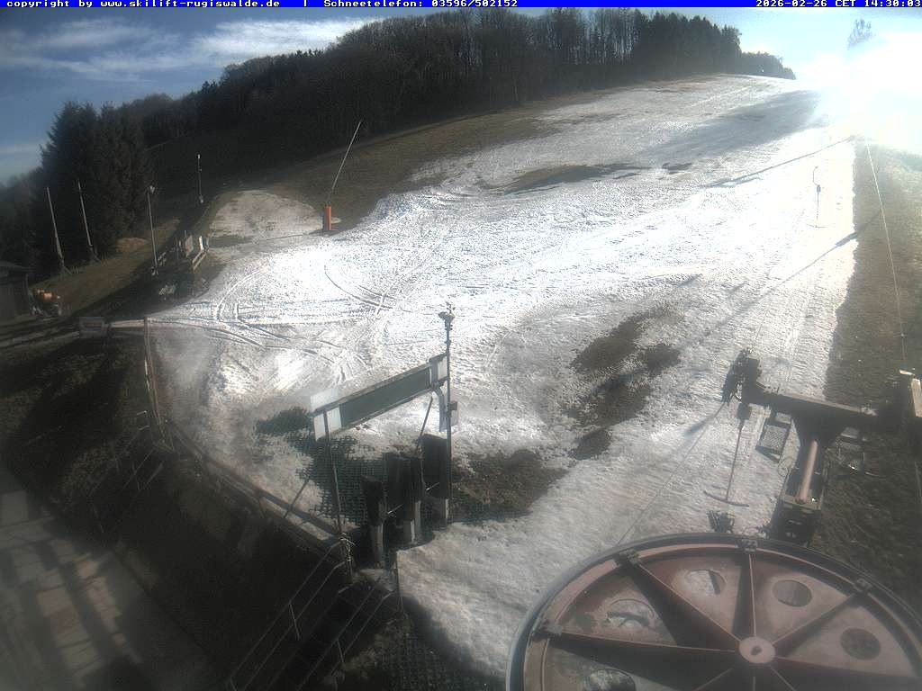 Archived image Webcam Slopes of Rugiswalde