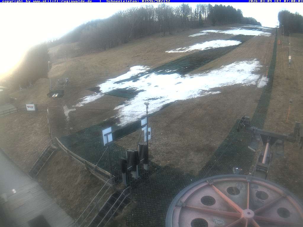 Archiv Foto Webcam Piste in Rugiswalde