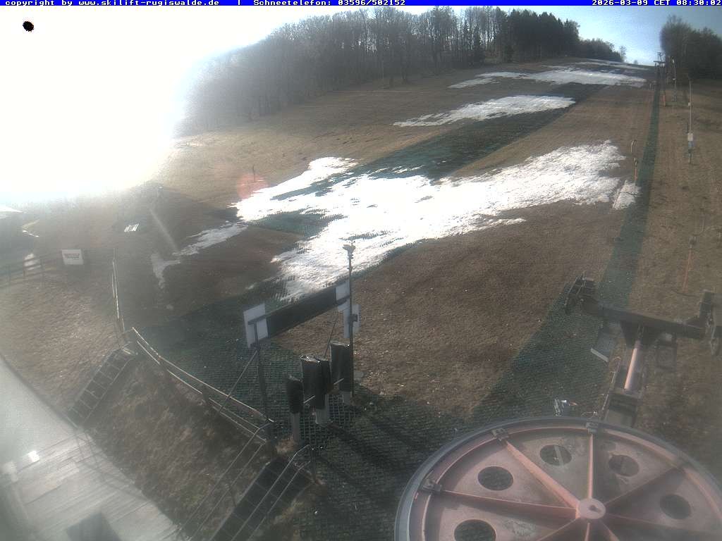 Archiv Foto Webcam Piste in Rugiswalde