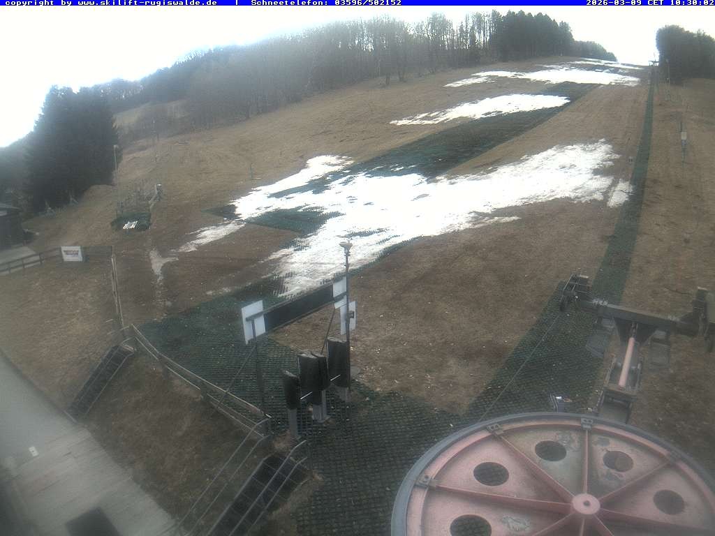 Archiv Foto Webcam Piste in Rugiswalde