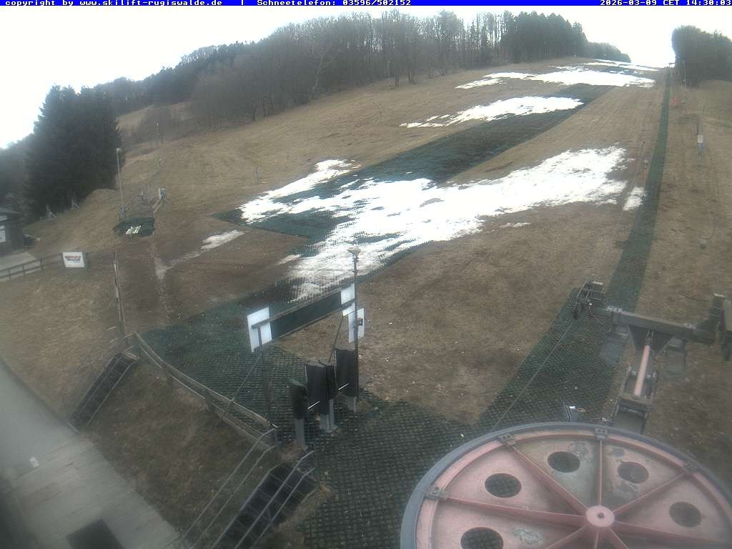 Archiv Foto Webcam Piste in Rugiswalde