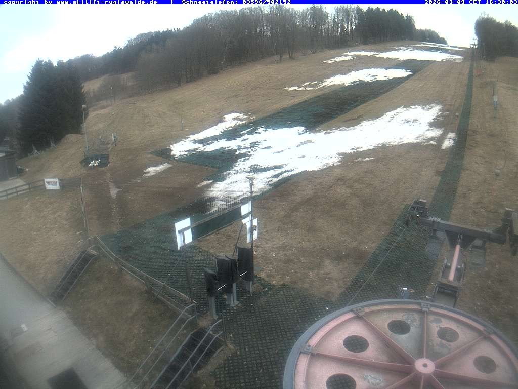 Archiv Foto Webcam Piste in Rugiswalde