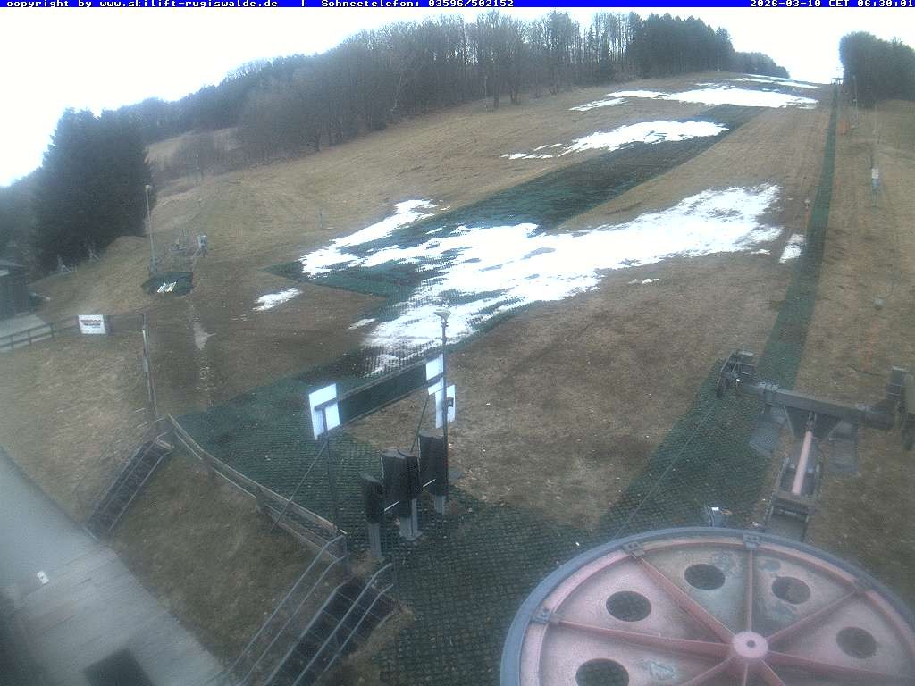 Archiv Foto Webcam Piste in Rugiswalde