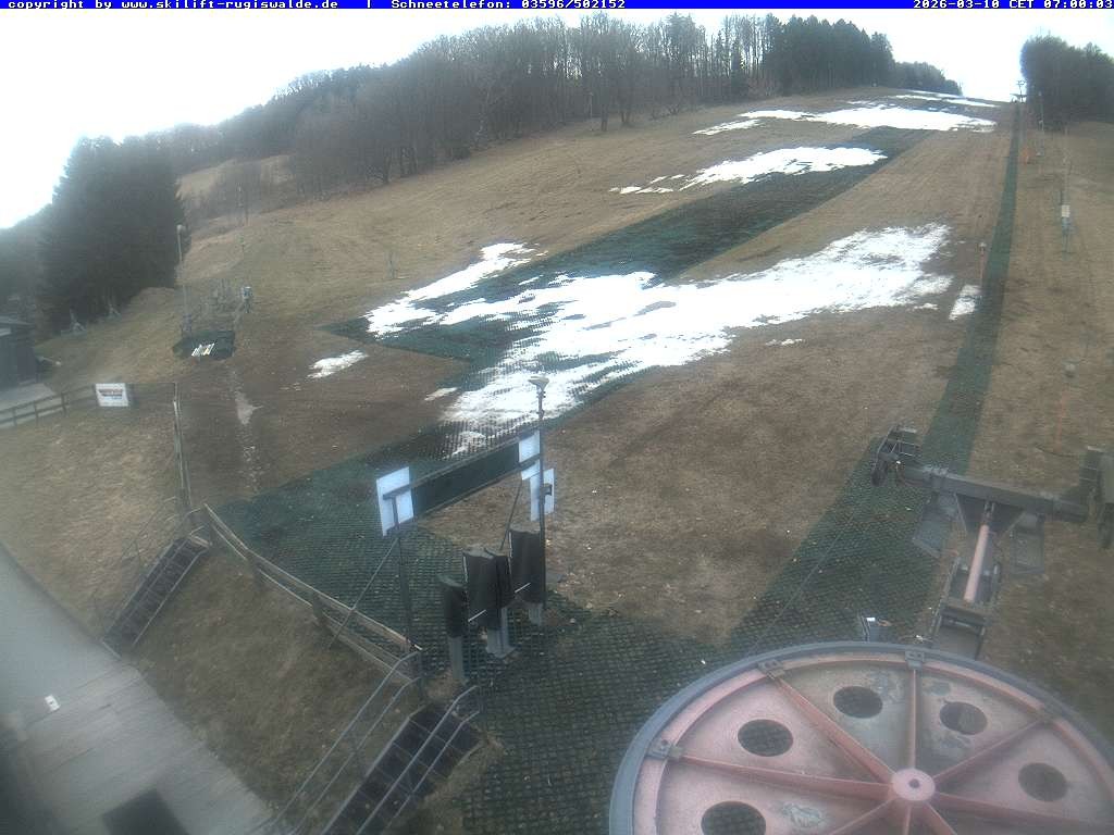 Archiv Foto Webcam Piste in Rugiswalde