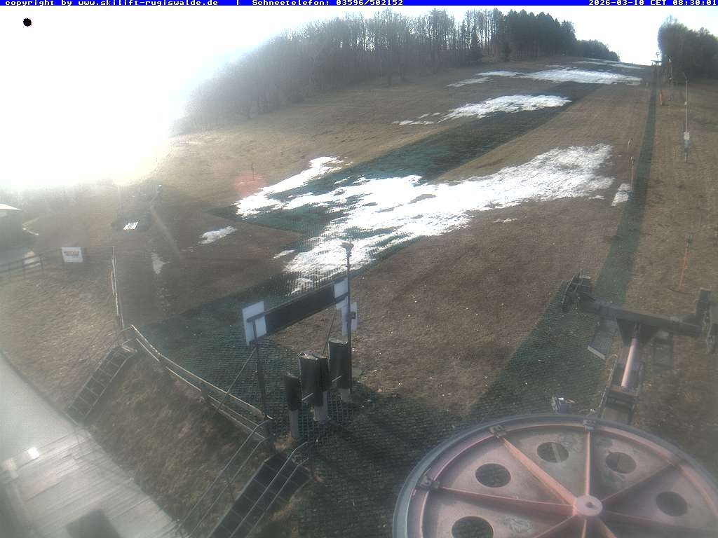 Archiv Foto Webcam Piste in Rugiswalde