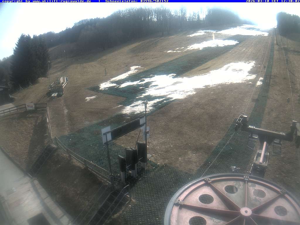 Archiv Foto Webcam Piste in Rugiswalde