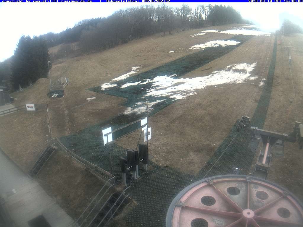 Archiv Foto Webcam Piste in Rugiswalde