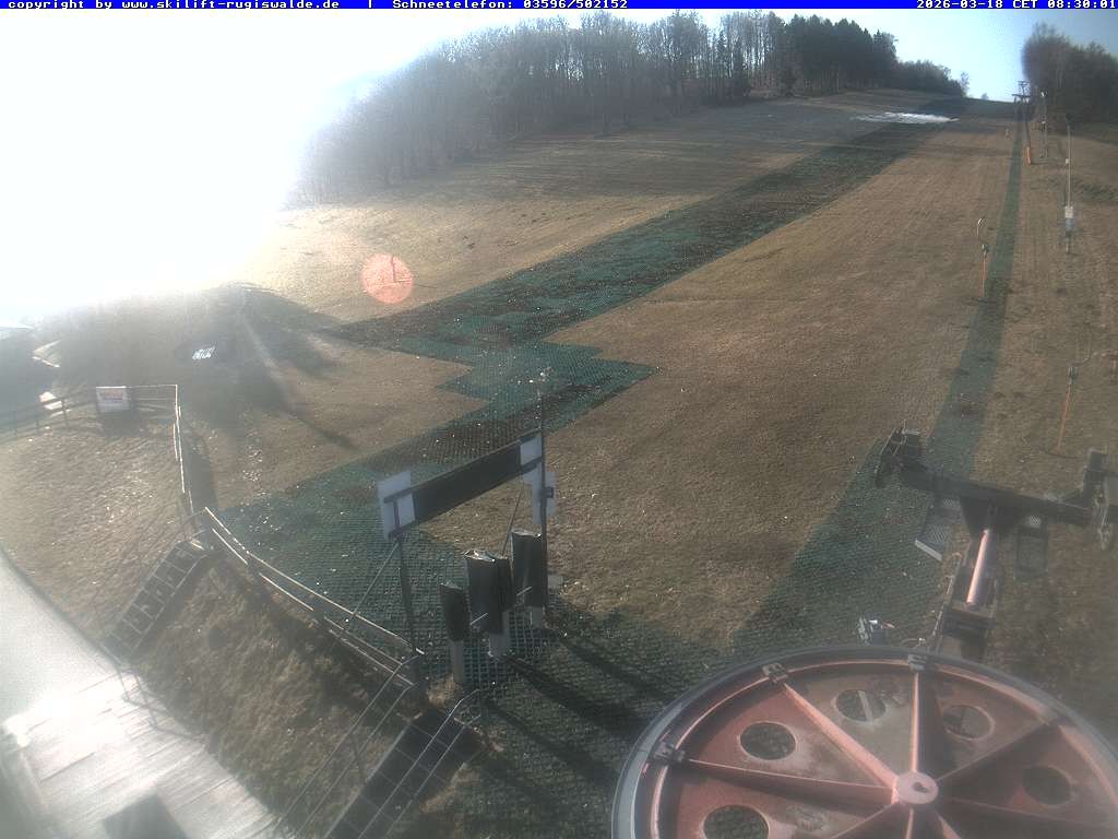 Archived image Webcam Slopes of Rugiswalde