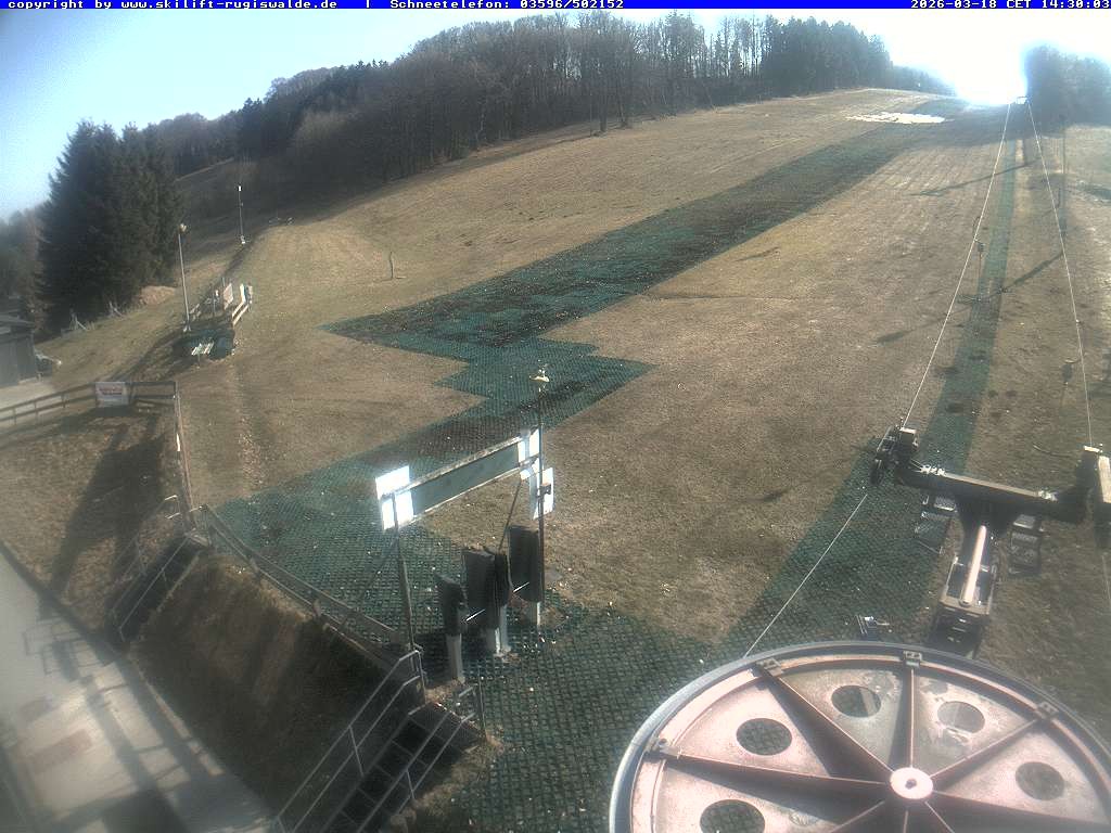 Archived image Webcam Slopes of Rugiswalde