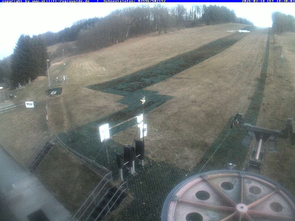 Archiv Foto Webcam Piste in Rugiswalde