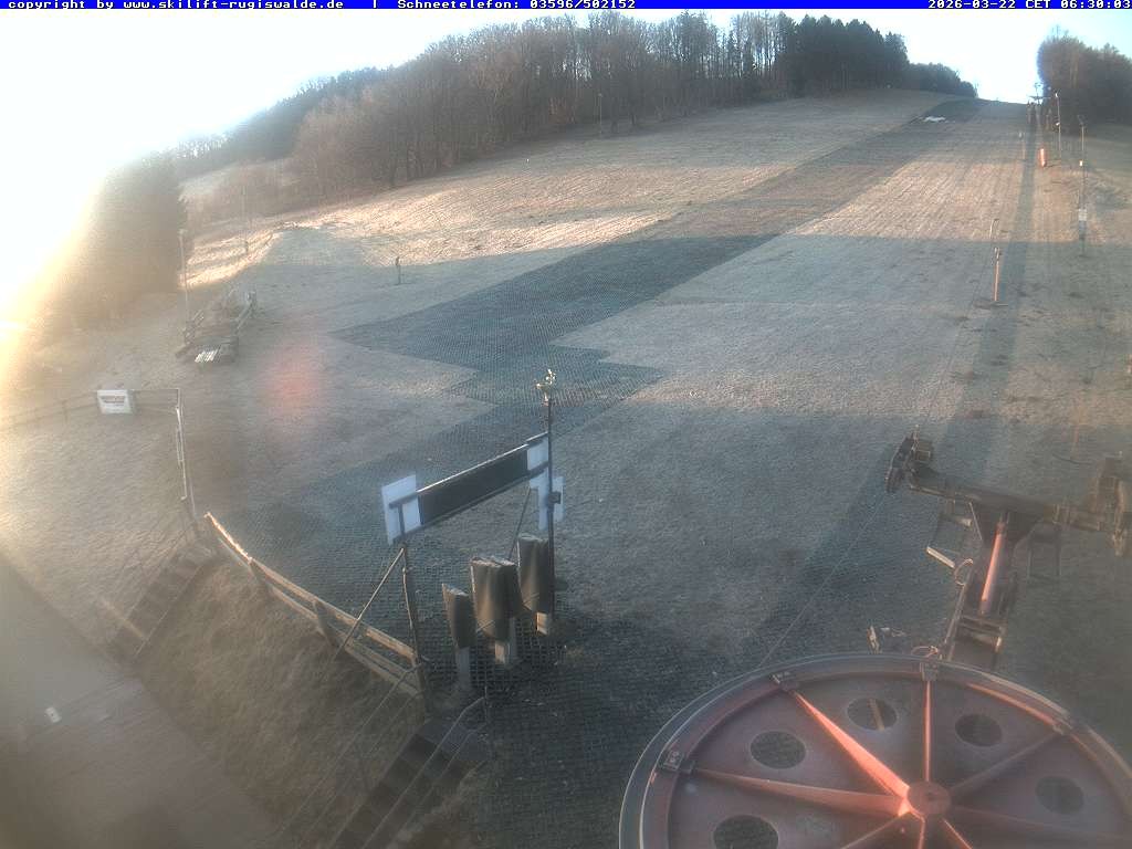 Archiv Foto Webcam Piste in Rugiswalde